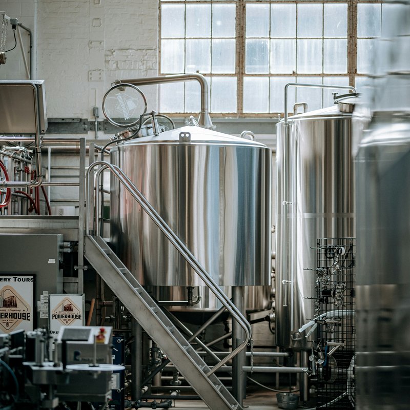 Brewery interior